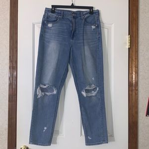american eagle mom jeans